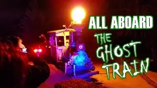 Halloween Ghost Train | Live Steamers Haunted Train Ride | Spooky Train For Kids In Griffith Park
