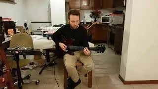 Nico Moffa Lorraine semi acoustic handmade guitar! Sample #1