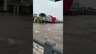 Pune mai jabardast bad #khadkwasla #pune #punenews
