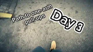 Path to one-arm pull-ups, day 3/ Путь к подтягиваниям на одной руке, день 3