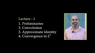 A Course on Fourier Analysis | Lecture -1| Prof. E.K Narayanan