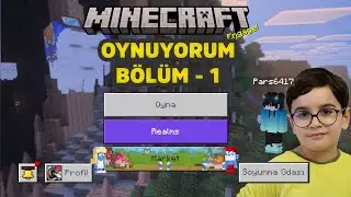 Pars Minecraft Dünyasında! 🧱 İlk Bölüm