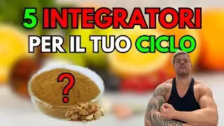 5 INTEGRATORI UTILI DURANTE UN CICLO