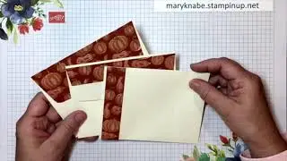 Dressing Up Envelopes w: Gilded Autumn DSP