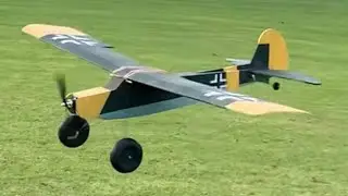 Flitetest Simple Storch // STOL flying // #flitetest #foamboard #stol #rcplane #fieselerstorch