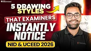 5 Drawing Styles Examiners Instantly Notice 🔥 | NID & UCEED 2026