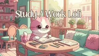 Cozy Cat Cafe Lofi ☕🐱 | Study, Work, Relax | Kitty Caffe Radio