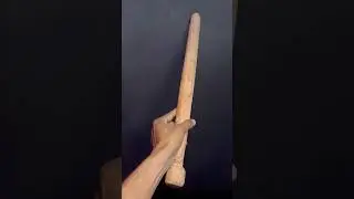 Making Baseball Bat #survival #creative #diy #diyart #craft #art #artist #woodworking #viralvideo