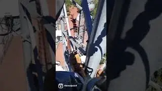 8000 ft mountain top ,300 ft self supporting tower 4g LTE install *HIGH WIND SPEEDS