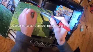 Roland v-synth volume fader repair