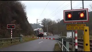 Eisebunnsbarri&egrave;re Enscherange/ Passage a Niveau/ Bahn&uuml;bergang/ Spoorwegovergang/ Level Crossing