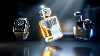 Premium 3D Product Animation | Smartwatch + Perfume + Earbuds Cinematic Ad (Octane Render)