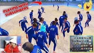 🔥 PLAYING REACT SURVIVAL MODE WITH SUBSCRIBERS (FACECAM) BGMI GAMEPLAY- KILL CHOR