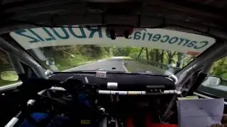 Onboard Lander Badiola-Julen Bilbao. Rallysprint de lesaka 2017 tc 2 pantano-lesaka