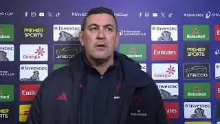 Munster head coach Clayton McMillan gives his verdict on loss to Bath