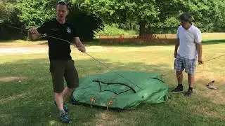 SBHS DofE Taking down a Silver tent