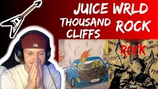 HIS BEST ROCK SONG!?!? - Juice WRLD - Rock / Thousand Cliffs (Unreleased) REACTION!!