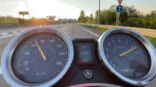 Yamaha YBR acceleration with Racing Fuel 102 Octan