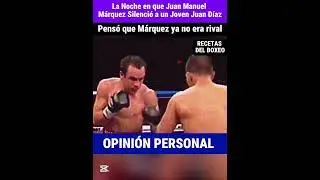 Juan Manuel M&aacute;rquez vs Juan D&iacute;az: La Noche en que un Golpe Silenci&oacute; al Joven Campe&oacute;n