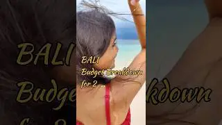 Bali Budget #shorts #bali #baliguide #balibudget #terevaaste #baliitinerary #gili #nusapenidatrip