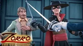 Les Chroniques de Zorro | Episode 12 | LA CLOCHE DE LOS ANGELES | Dessin animé de super-héros
