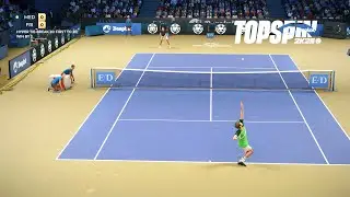 Top Spin 2K25 - Daniil Medvedev Vs Taylor Fritz I HYPER TIE BREAK I Bangkok Arena (PS5)
