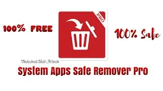 Delete the system Apps by System Remove app pro