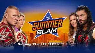 WWE SummerSlam 2018 Official Theme Song. Burn The House