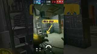 Smitty just walking in site nbd          #rainbowsixsiege #r6fix #gaming #foryou #r6siege #fyp