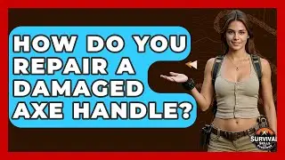 How Do You Repair A Damaged Axe Handle? - Survival Skills for Everyone