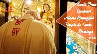 Misa Monseñor Álvaro Cardenal Ramazzini Virgen del Rosario Templo de Santo Domingo Segundo Domingo