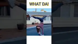 SHE'S GOT MOVES! #sexy #talented #dope #stunt #sexygirl #amazing #talent #awesome #cool #flexible