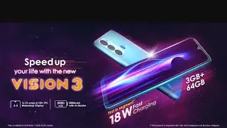 itel Vision 3  6.6-inch HD+ Display, 18W Fast Charging Mobile Phone Unboxing Review Specifications