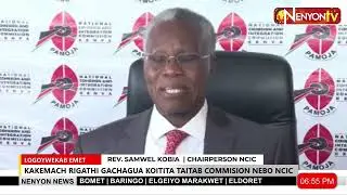 RIGATHI GACHAGUA SUMMONED BY NCIC OVER 2007 POST-ELECTION VIOLENCE REMARKS