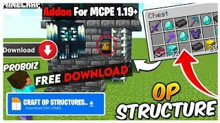 Minecraft but you can craft op structures mod download | pocket edition | Addon for MCPE 1.19+ |
