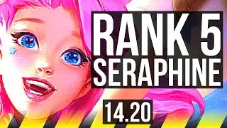 SERAPHINE & Taric vs YASUO & Alistar (ADC) | Rank 5 Seraphine, 8/2/15 | NA Master | 14.20