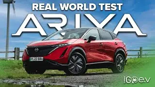All-new Nissan ARIYA - Real World Test on UK Roads | GoEV