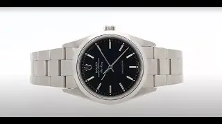 Rolex Air King 14000 34mm Stainless Steel Unisex Watch