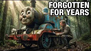 ASMR Car Restoration – Restoring an Abandoned Thomas the Tank Engine After Years in the Woods