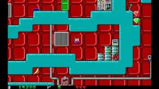Crystal Caves - Level 1 - MS-DOS - Apogee Software - 1991