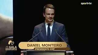 Intervenção de Daniel Monteiro, presidente da Confederação do Desporto de Portugal