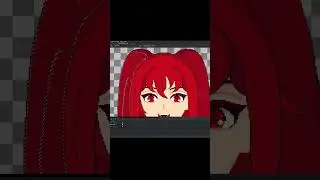 Beginner to Pro: Daily Pixel Art Day 196 - New canvas size! #vtuber #paintyourpersona #arttutorial