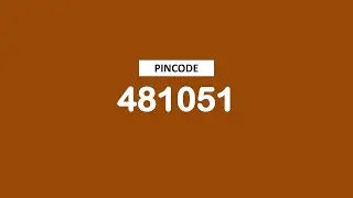 Pincode 481051 - Tingipur, Kinia, Garra Tola, Damoh & More
