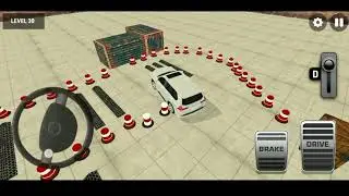 Prado car games, Modern car, Parking car games 2020 ||  level 30 || Game with Angad