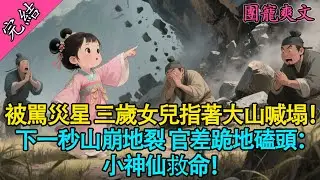 【一口氣聽完】全隊笑我是災星？三歲女兒指著大山喊「塌」！下一秒山崩地裂，官差跪地磕頭：小神仙救命！🌩️🙏#有聲書 #爽文  #萌娃 #萌寶 #原創