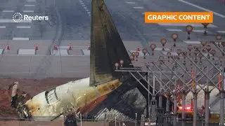 WARNING: GRAPHIC CONTENT: Jeju Air crash probe faces delay, victims' families protest | REUTERS