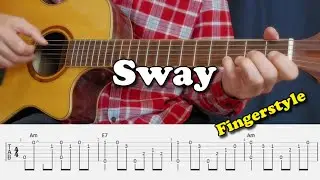 Sway - Dean Martin - Fingerstyle Guitar Lesson I Tabs and Chords