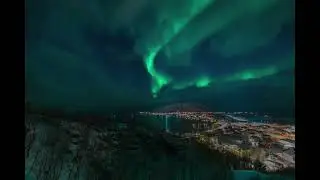 Northern Lights Sommar&oslash;y Troms&oslash; Norway