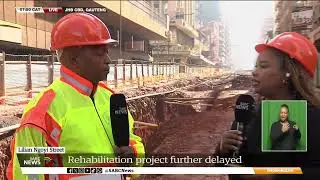 Lilian Ngoyi Street Gas Explosion | Just 22 % of the project done thus far