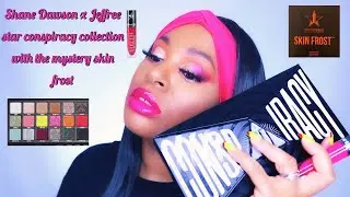 Shane Dawson x Jeffree star conspiracy collection with the mystery skin frost